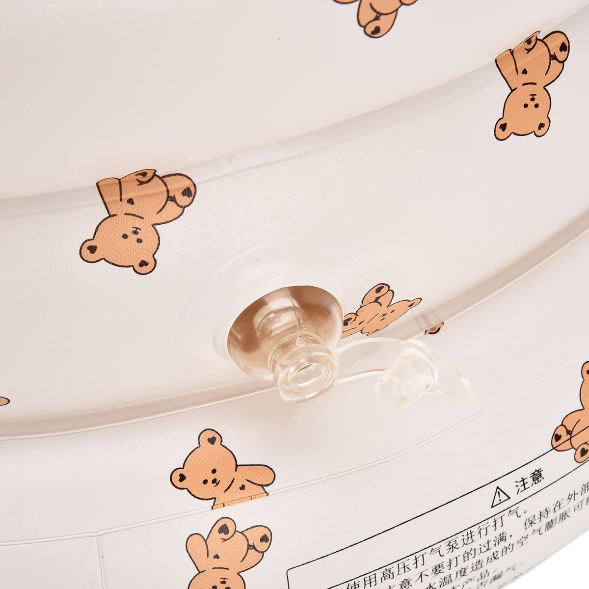 TeddySeat - Plush Inflatable Support Seat for Baby