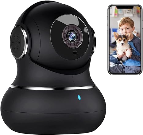 Cinnamon Grove - 360-Degree 2K HD Indoor Security Camera