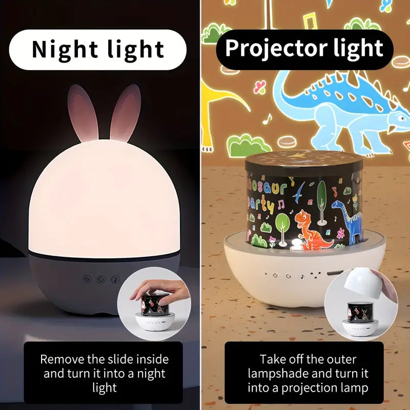StarBunny - Rabbit Night Light Star Projector