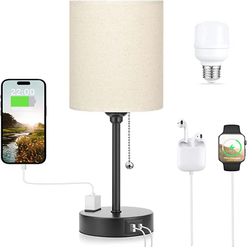Kalbrook - Smart Charging Table Lamp