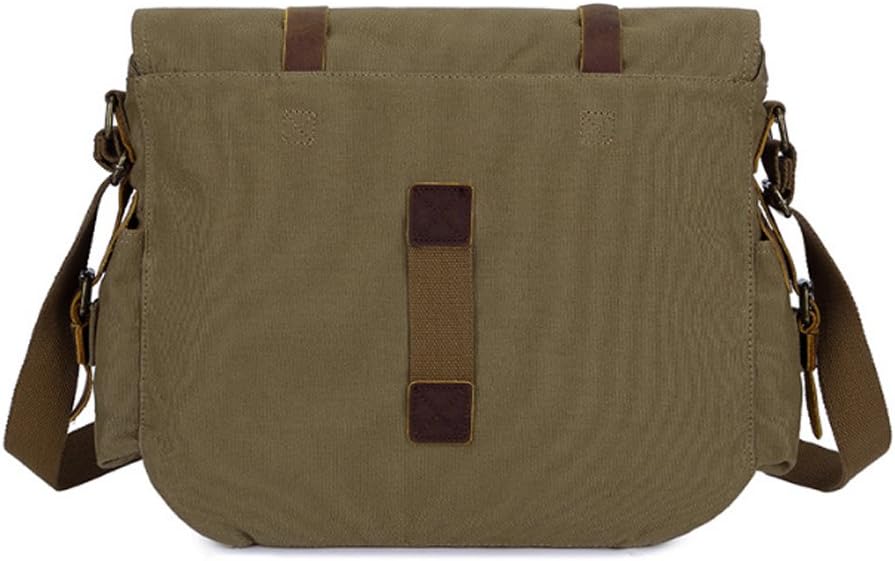 RetroCarry Bag - Vintage Canvas Shoulder Bag for Laptops