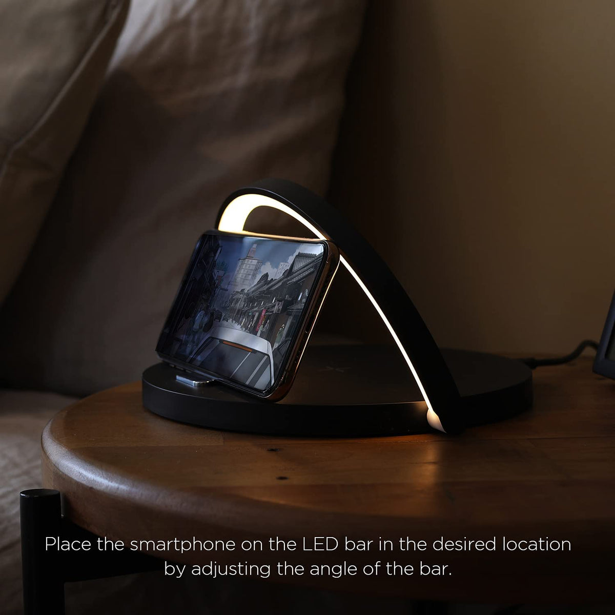 Hodgely - Wireless Charging Lamp And Phone Stand