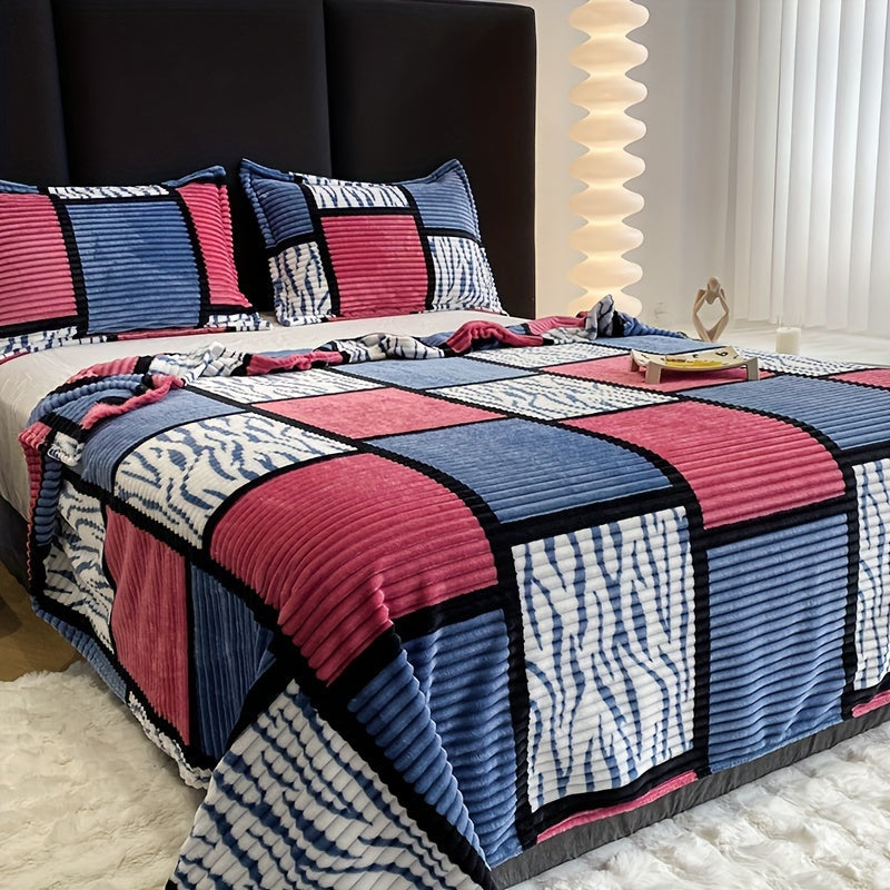Govanta - Cozy Lightweight All-Season Flannel Throw