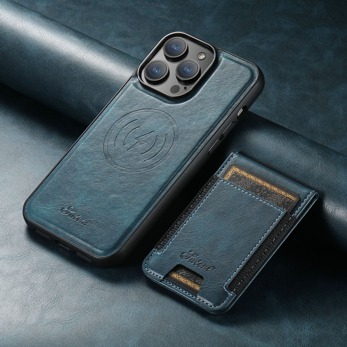 LuxLeather Case - Elegant Leather Phone Case with MagSafe