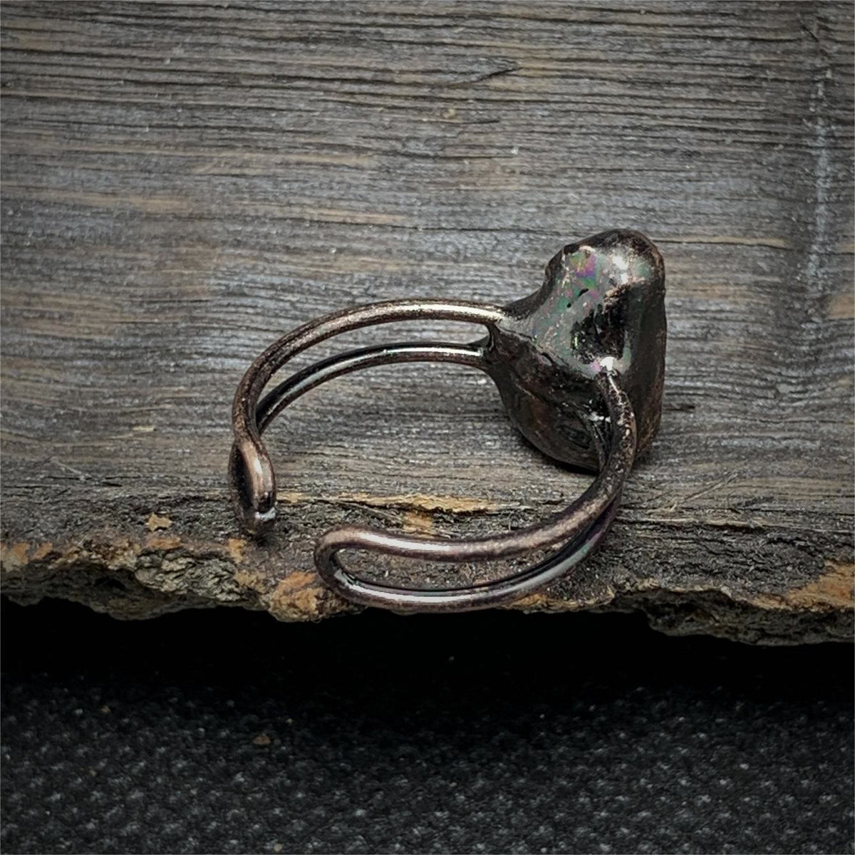 Cadria - Natural Raw Birthstone Ring