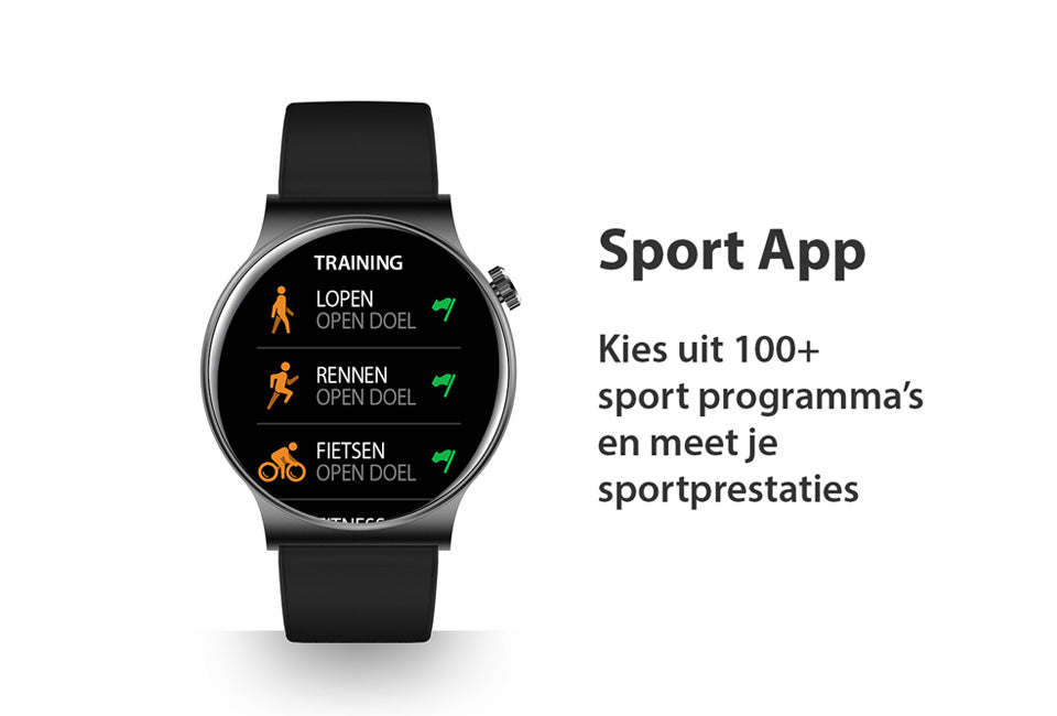 SmartFit Watch - Smart Health Tracking Smartwatch with Sleek Design