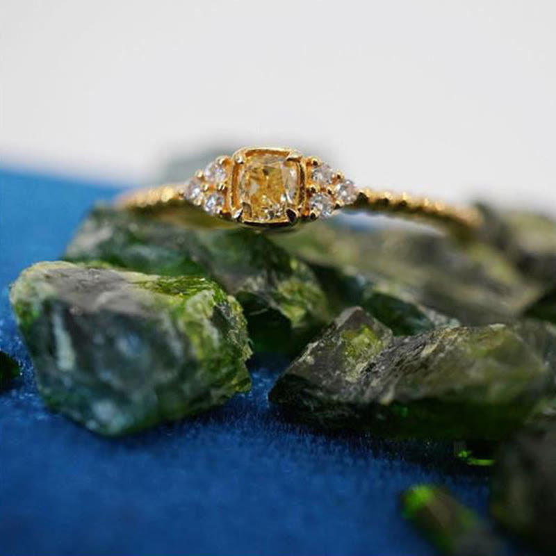 Dorwyn - Refined Natural Citrine Ring