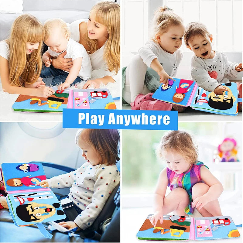 Vozlow - Sensory Baby Busy Board