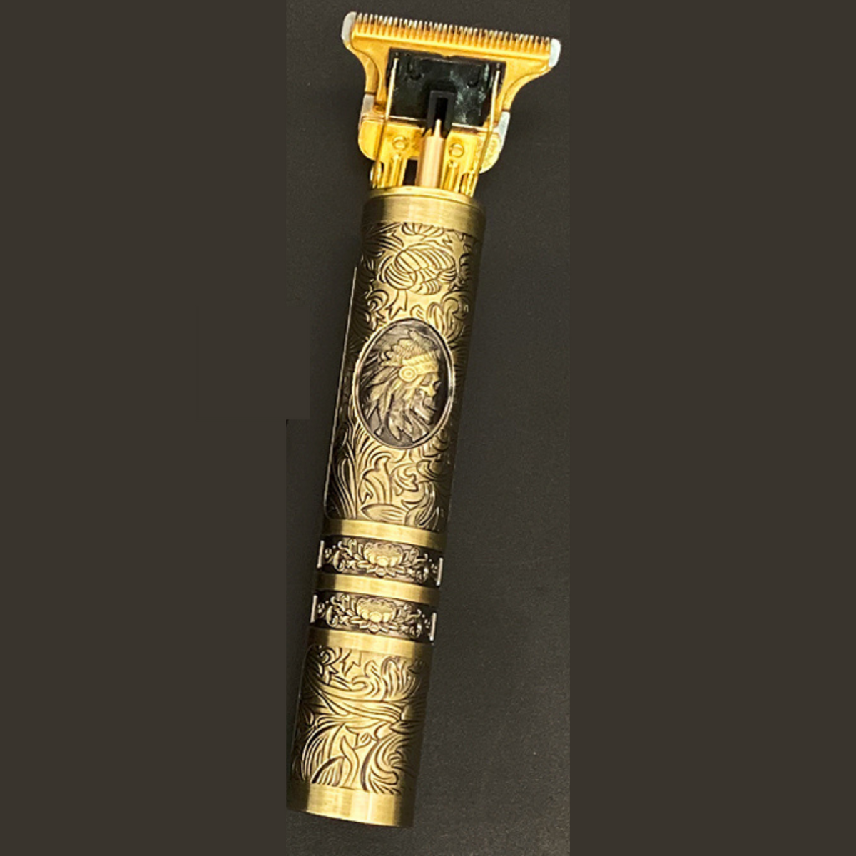SkullTrim - Rechargeable Vintage Beard Trimmer with Attachments