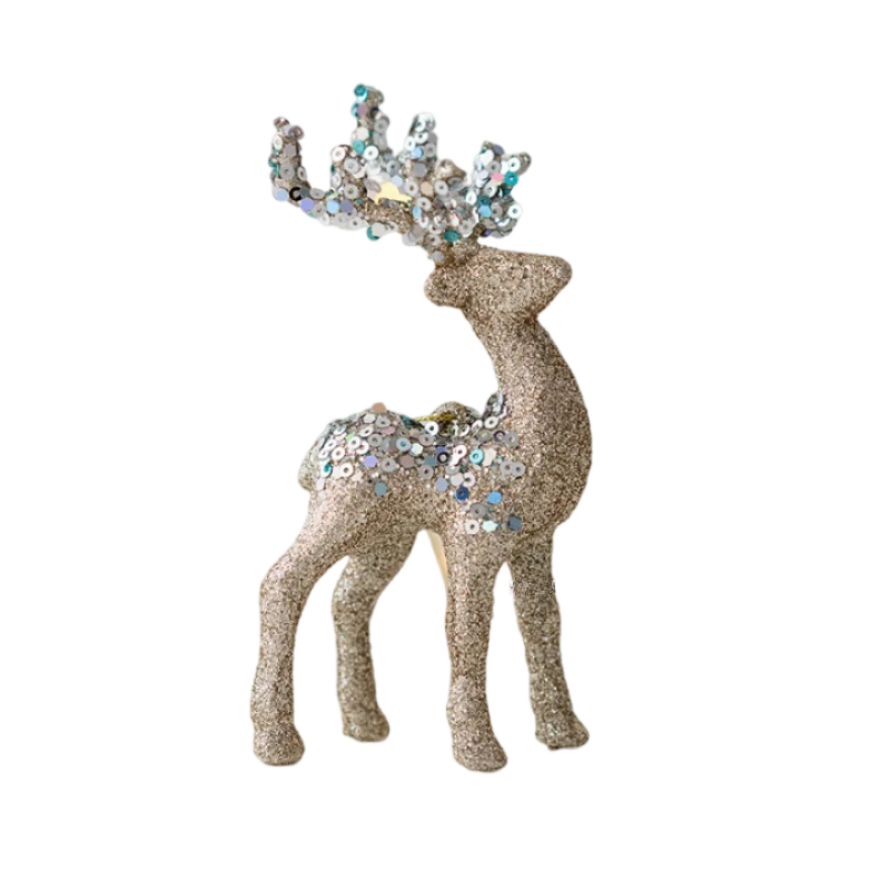 FrostDeer - Sparkling Deer Christmas Ornament