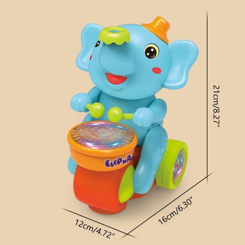 MelodyPal - Drum Elephant Musical Toy for Babies
