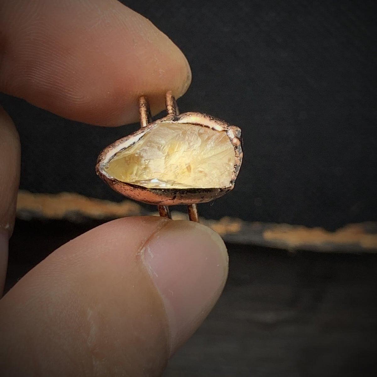 Cadria - Natural Raw Birthstone Ring