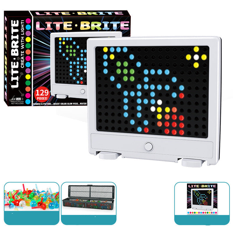 PixelArt Kids Set - Colorful 3D Art Kit for Kids