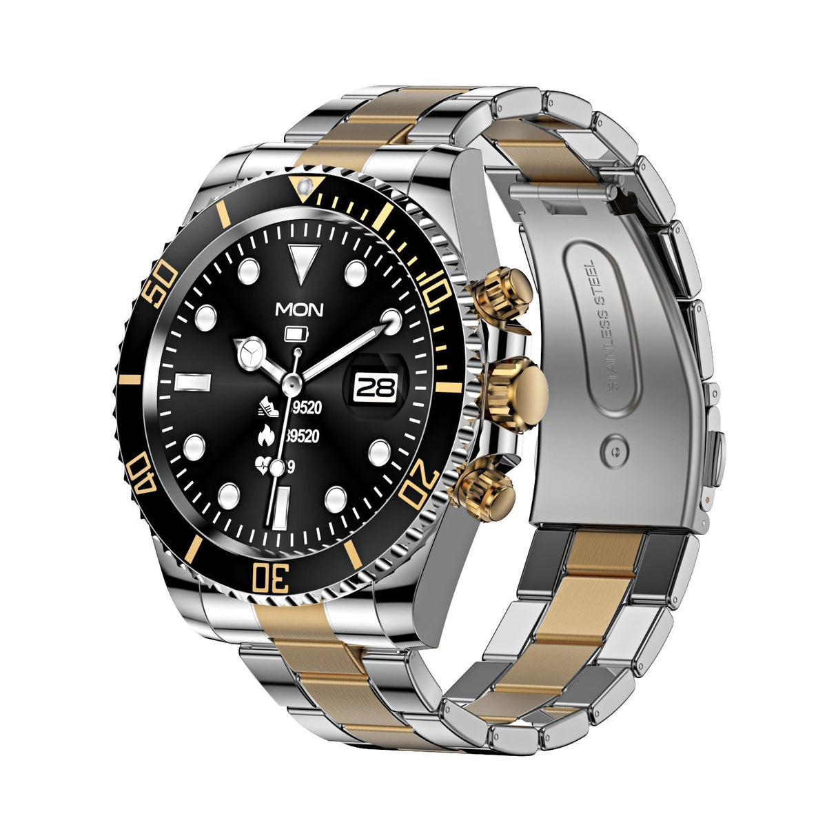 PowerTech Smartwatch - Stylish Health Monitor for an Active Lifestyle