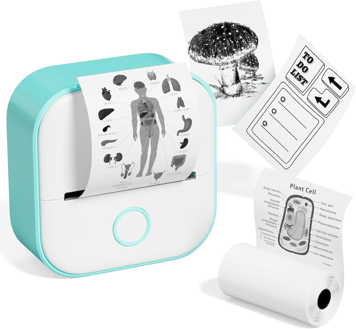 Pocket Printer - Portable Mini Sticker & Label Printer