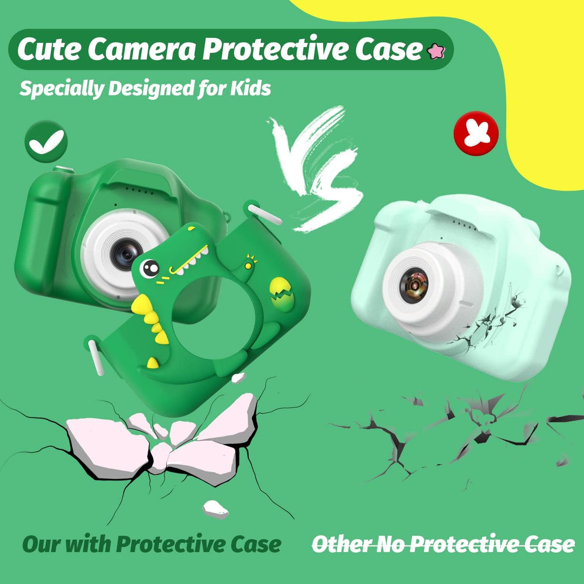 Dinosaur Camera - Kids HD Digital Camera Toy