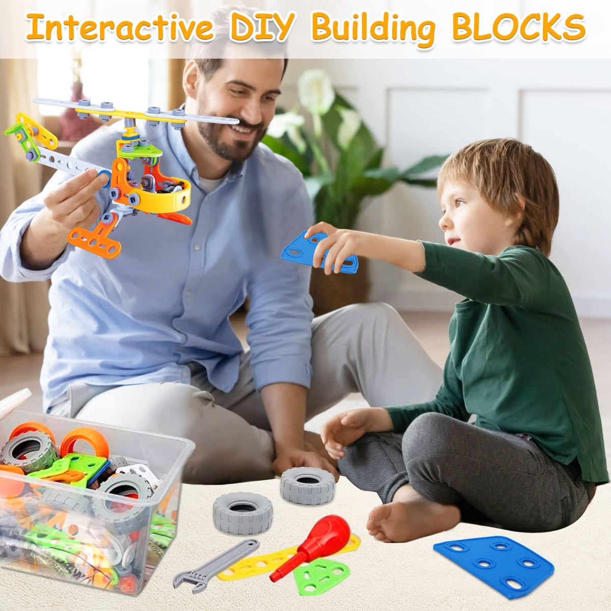 Building Set for Kids - Ultimate Toy for Young Builders