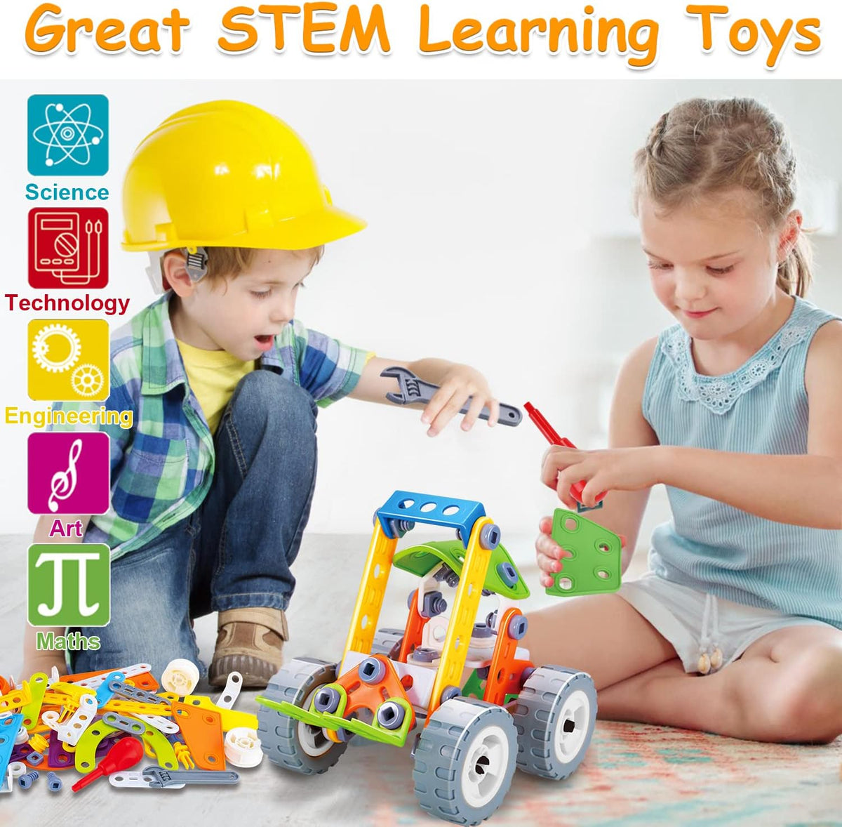 Building Set for Kids - Ultimate Toy for Young Builders