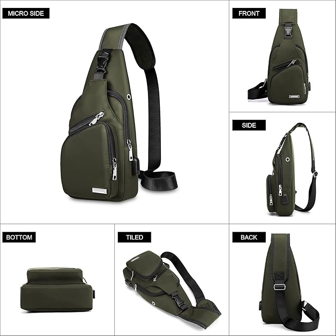 WaveSling - Stylish Waterproof Crossbody Bag