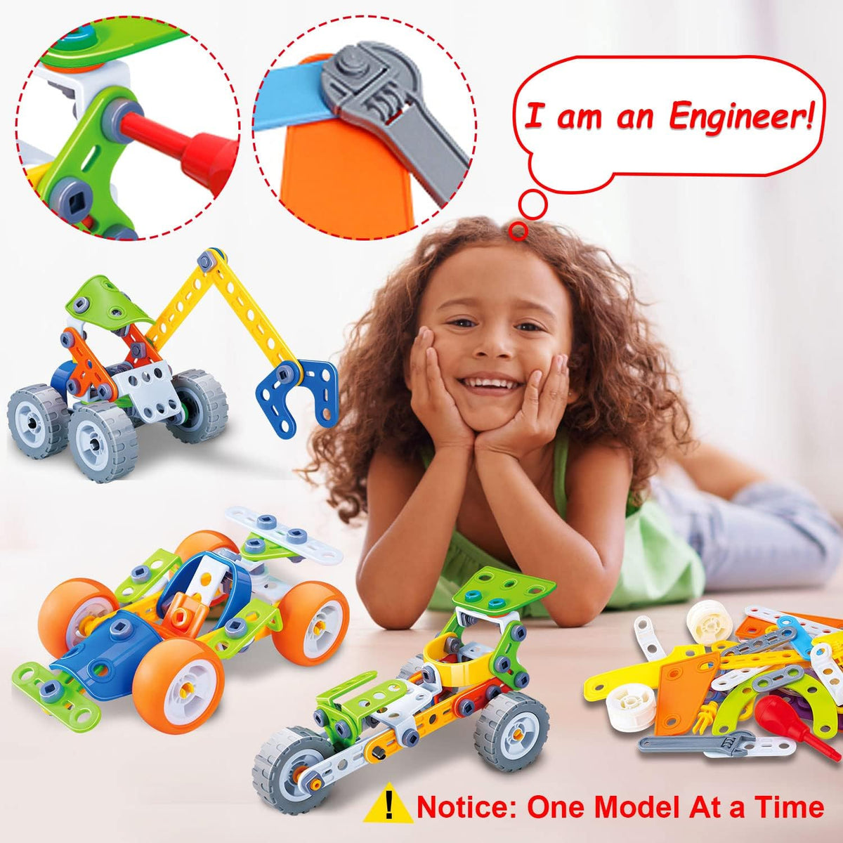 Building Set for Kids - Ultimate Toy for Young Builders