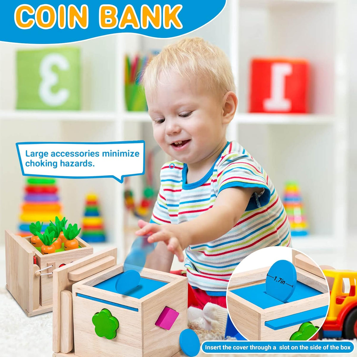 Spar Hawk - Montessori Wooden Baby Learning Toys