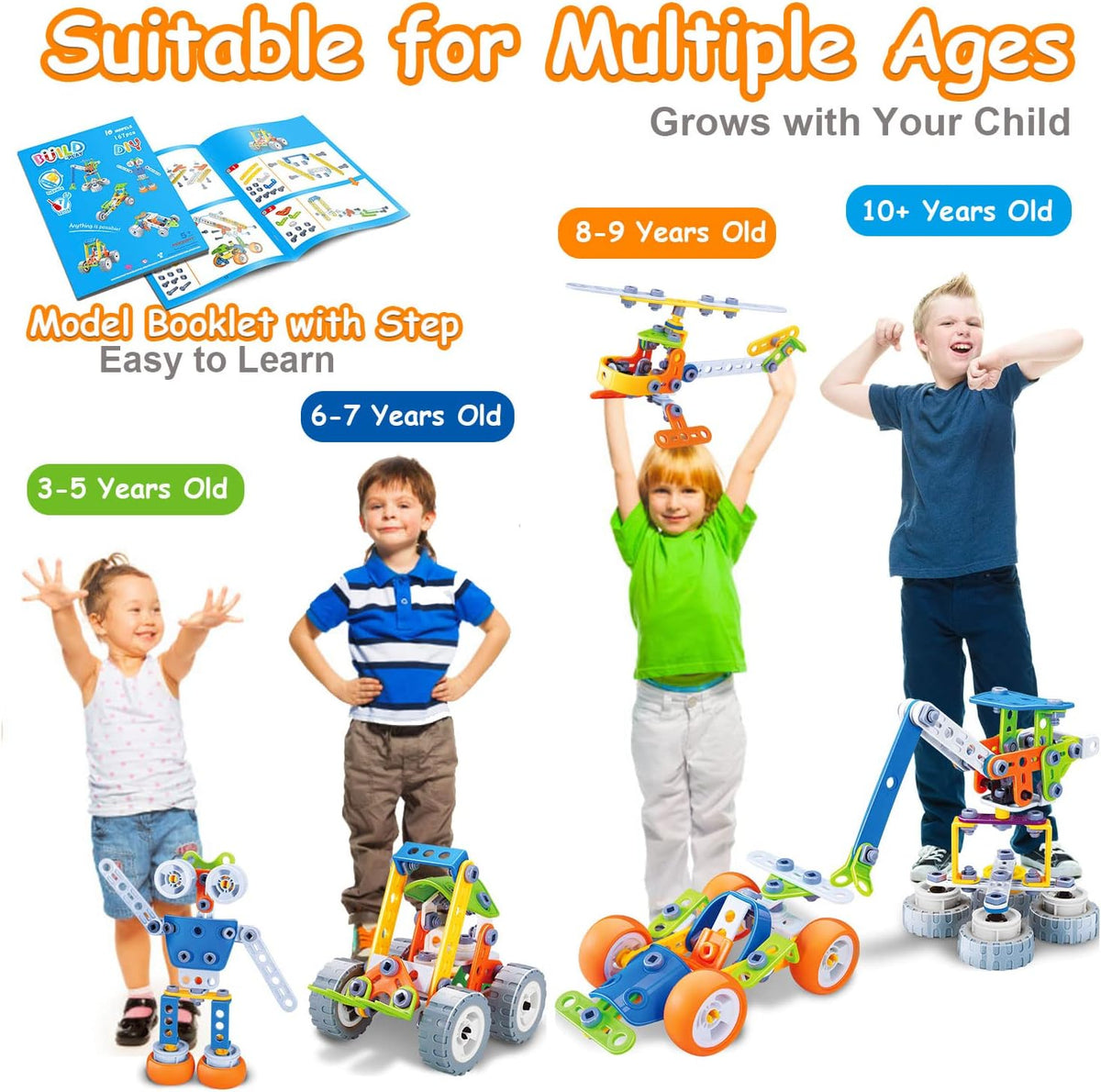 Building Set for Kids - Ultimate Toy for Young Builders