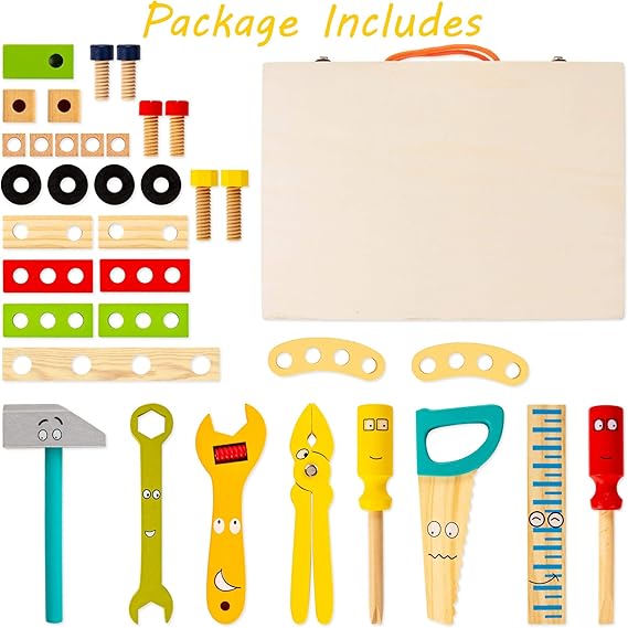 Fossway - Kids Pretend Play Toolbox