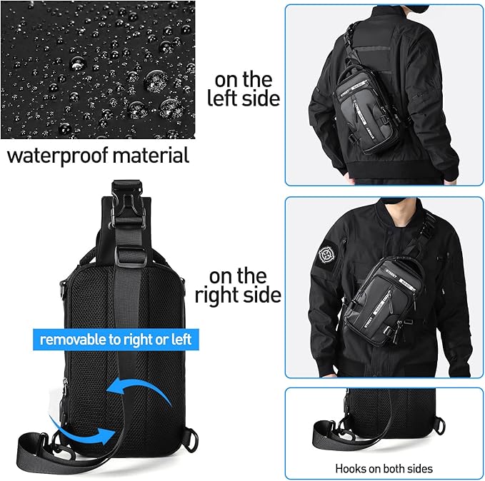 UrbanLite - Stylish Crossbody Backpack for City Days