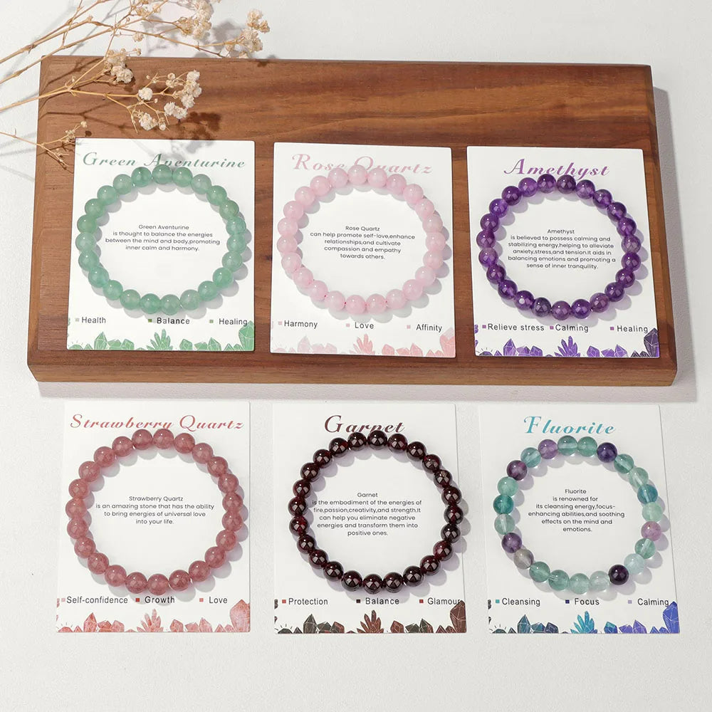Fyneth - Natural Crystal Bracelet for Healing Energy