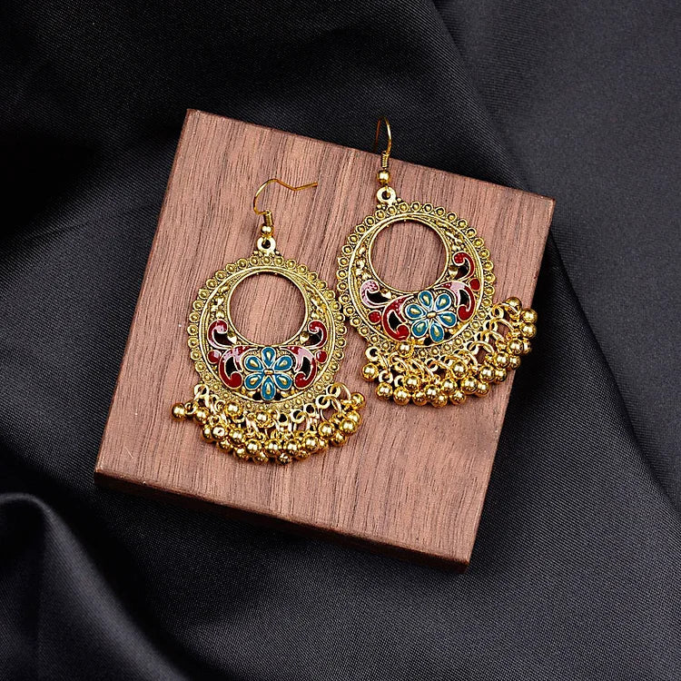Noura Earrings - Boho Ethnic Style for Effortless Elegance