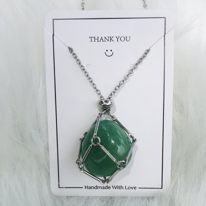 Iris - Elegant Natural Crystal Necklace