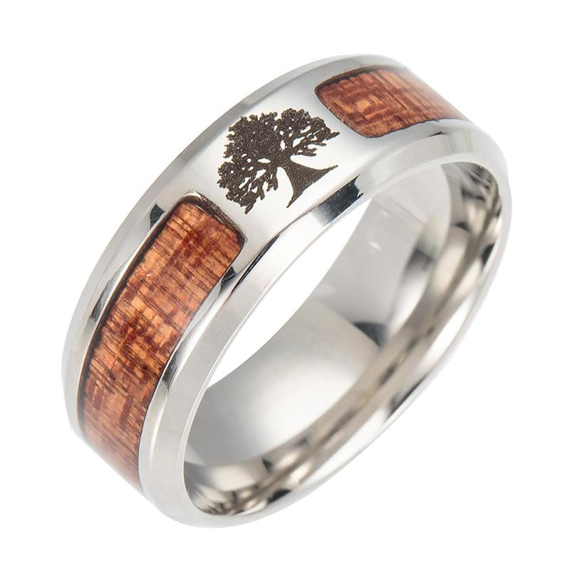 Talora - Stainless Steel Tree of Life Ring for Women