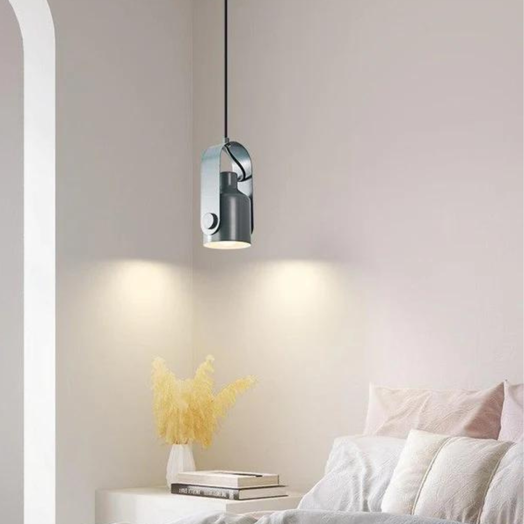 Halkirk - Minimalist Wood and Metal Pendant Lamp