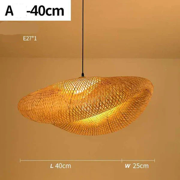 RayaLight - Handmade Rattan Pendant Lamp for Your Home