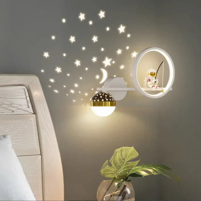 GlowNest - Playful Wall Lamp for Kids' Rooms