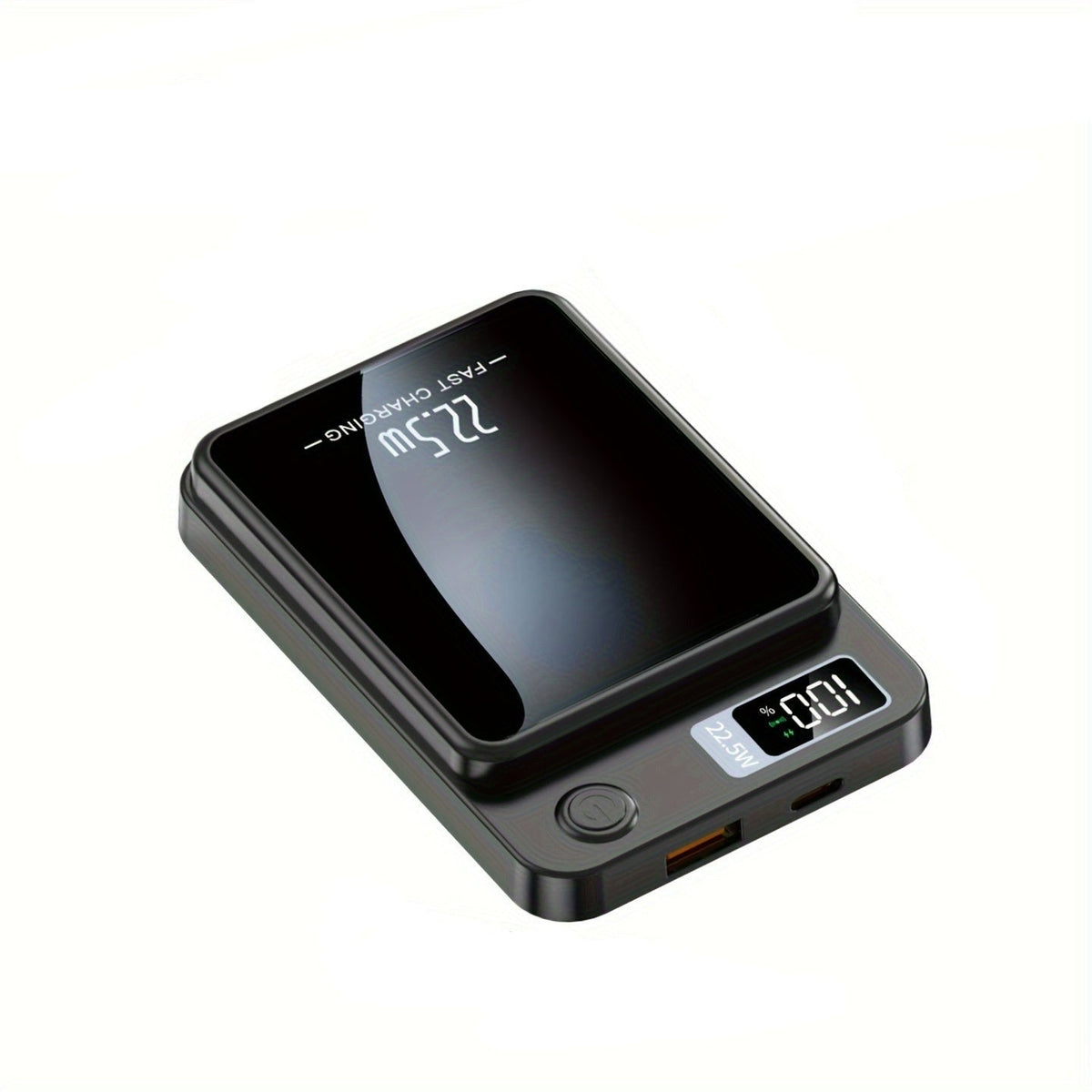 PowerMag - Compact Magnetic Power Bank for Ultra-Fast Charging