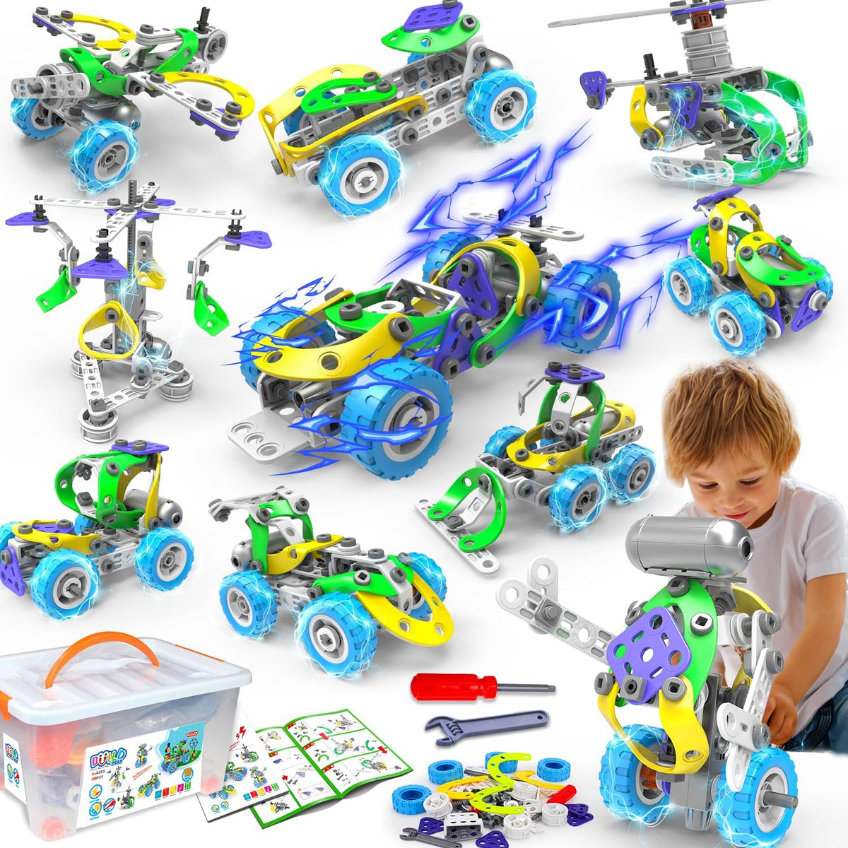 Building Set for Kids - Ultimate Toy for Young Builders