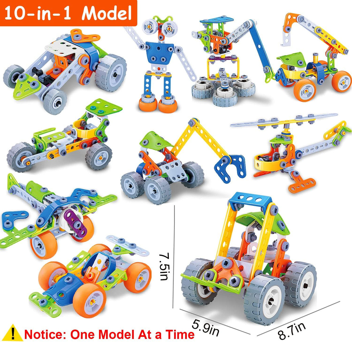 Building Set for Kids - Ultimate Toy for Young Builders