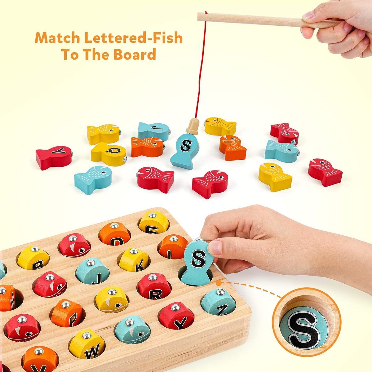 Hudmere - Educational Magnetic Fishing Game