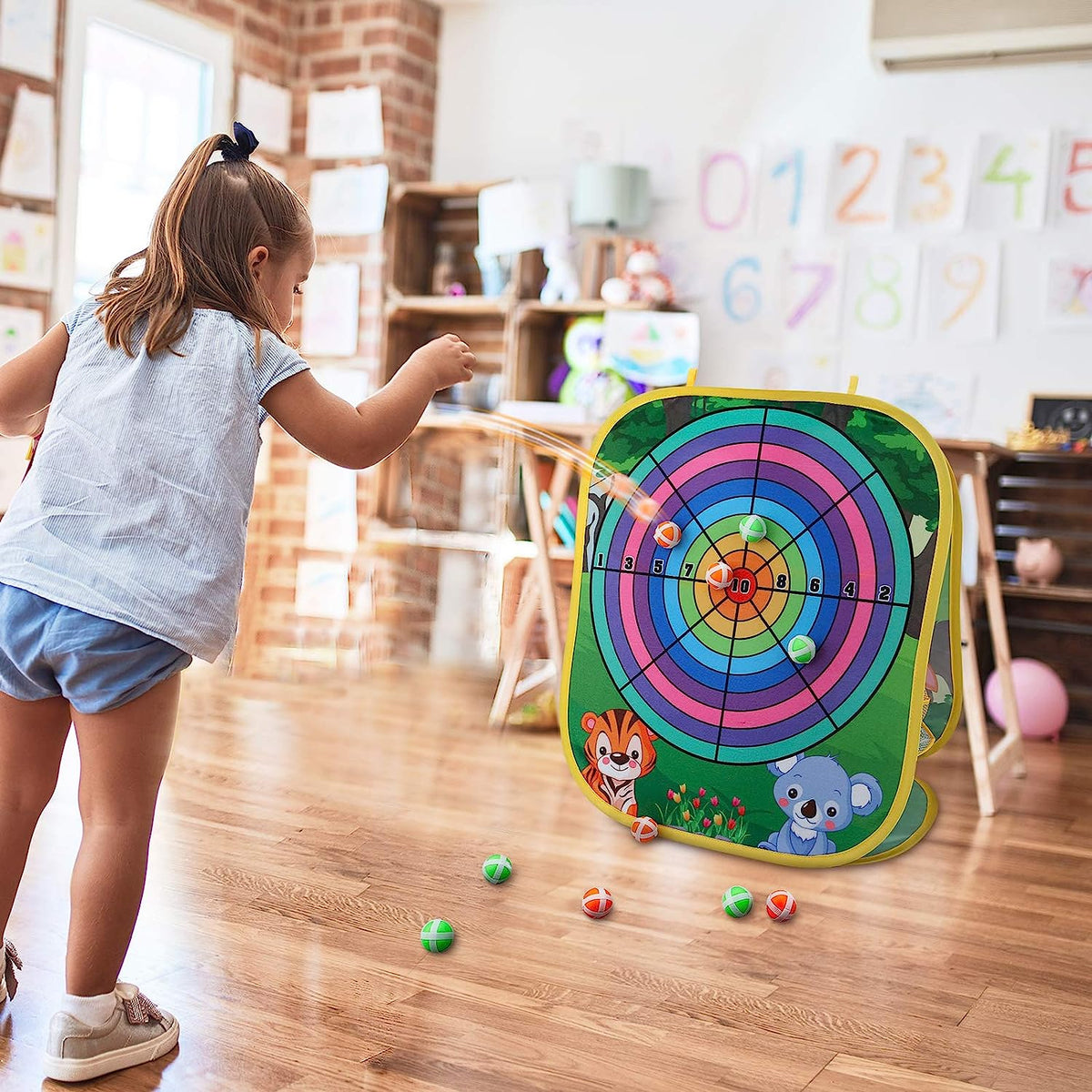Animal Beanbag Toss Game - Fun Backyard Kids Activity