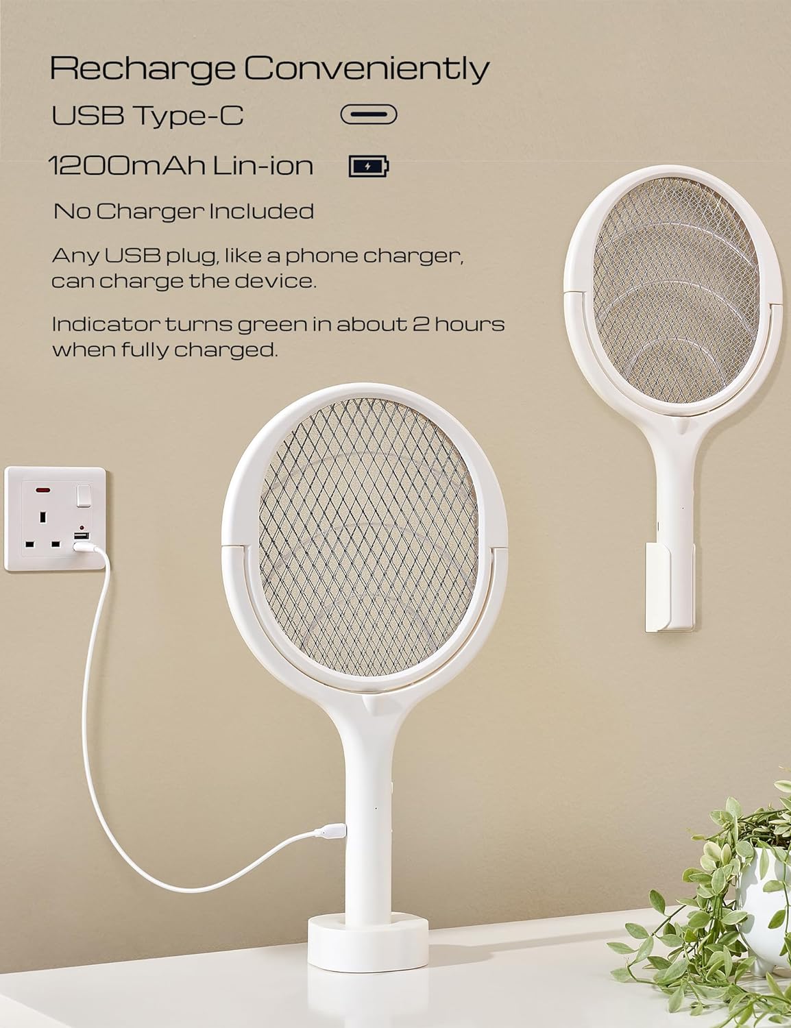 Lokstead - Rechargeable Electric Fly Swatter