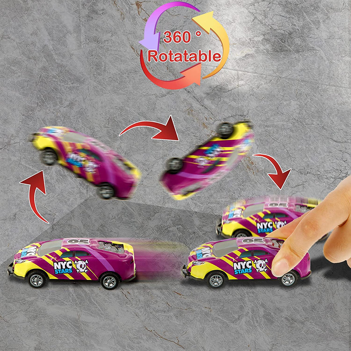 TurboStunt Racer - High-Speed Stunt Toy Car