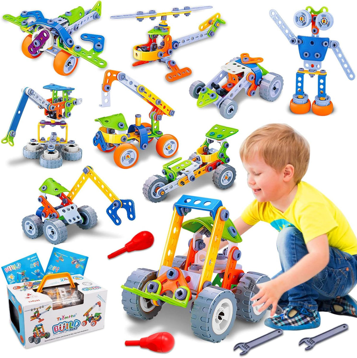Building Set for Kids - Ultimate Toy for Young Builders