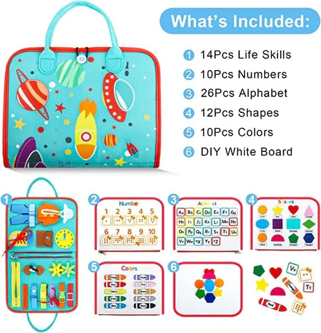 Wemshire - Endless Educational Play Book