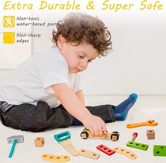 Fossway - Kids Pretend Play Toolbox