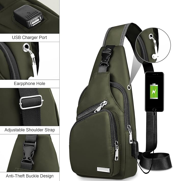 WaveSling - Stylish Waterproof Crossbody Bag