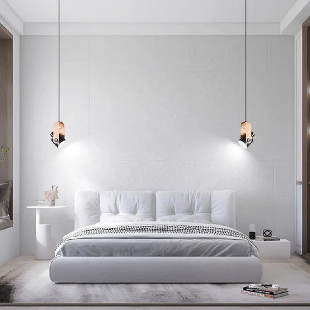 Halkirk - Minimalist Wood and Metal Pendant Lamp