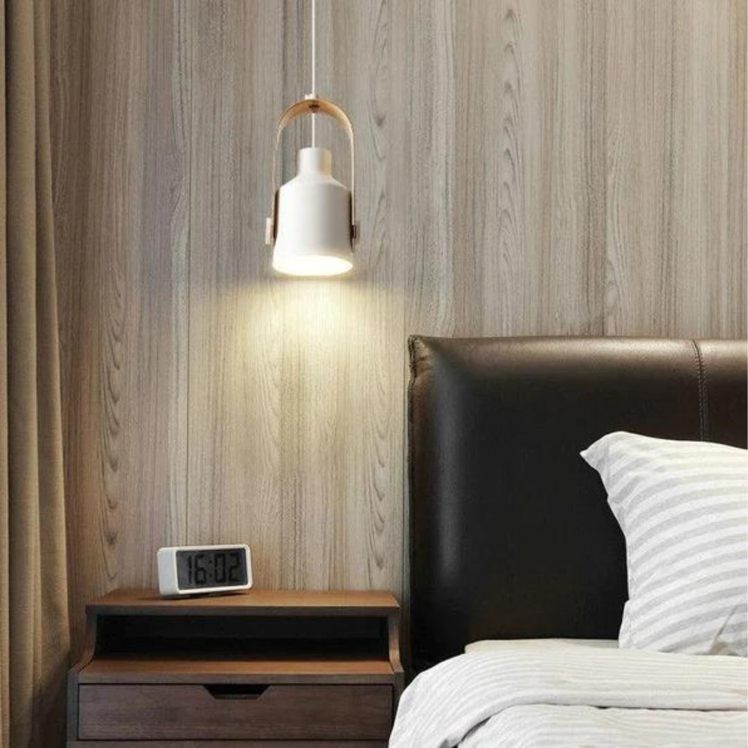 Halkirk - Minimalist Wood and Metal Pendant Lamp
