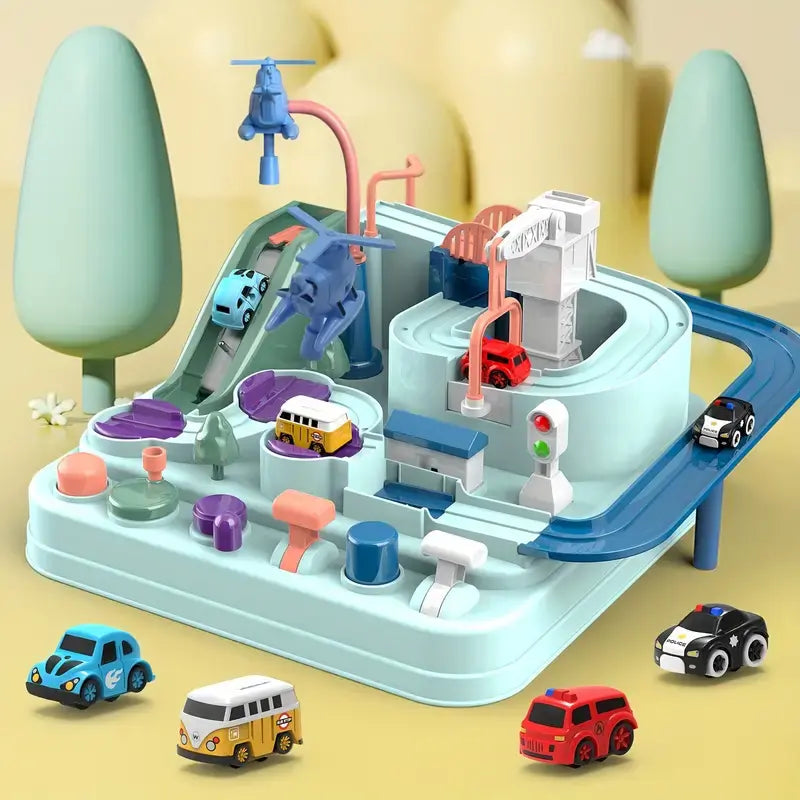 SpeedTrack Racer - Professional Race Track Playset for Home