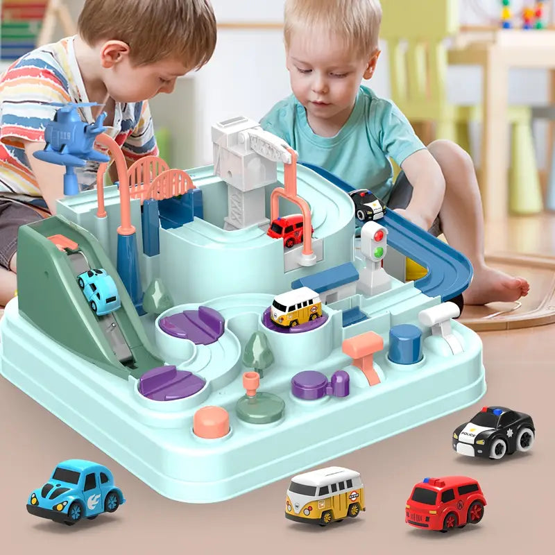 SpeedTrack Racer - Professional Race Track Playset for Home